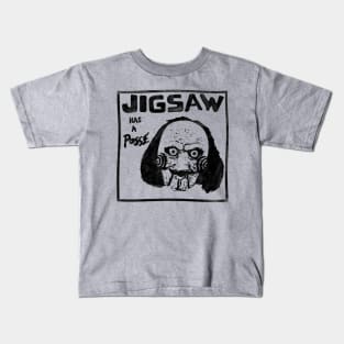 Kill By Kill's Jigsaw Has A Posse Kids T-Shirt